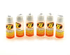Image 1 for Losi Silicone Shock Oil Six Pack (17.5,22.5,27.5,32.5,37.5,42.5wt) (2oz)