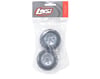 Image 2 for Losi Pre-Mounted Street Meat Front Tires w/Chrome Wheels (2) (Hard)