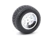 Image 1 for Losi Pre-Mounted Street Meat Rear Tires w/Chrome Wheels (2) (Hard)
