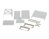 Image 1 for Losi Wing Kit, Clear, Front and Rear: Mini-Slider
