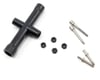 Image 1 for Losi Front/Rear Threaded Axle Set