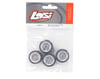 Image 2 for Losi Pre-Mounted Micro 22 On Road Tire Set (4) (Chrome)