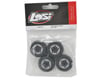 Image 2 for Losi Pre-Mounted Micro SCT Tires (4) (Black Chrome)
