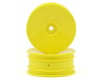 Image 1 for Losi Front Wheel Set (2) (Mini 8IGHT) (Yellow)