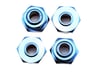 Image 1 for Losi 20mm Wheel Hex Set (Blue) (LST2) (4)