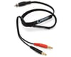 Image 1 for LRP Universal Charging Lead (500mm) (4mm to Glow Plug Igniter)