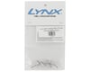 Image 2 for Lynx Heli Canopy Rod Thumb Screw Set (5)