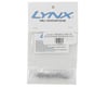 Image 2 for Lynx Heli T-REX 600/700 Special M3 Button Head Frame Screw Set (15)