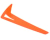 Image 1 for Lynx Heli T-Rex 550-600/Raptor 50 2mm G10 Vertical Tail Fin (Orange)