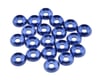 Image 1 for Lynx Heli 3mm Aluminum Countersunk Frame Washer Set (Blue) (20)