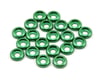 Image 1 for Lynx Heli T-REX 450 2.5mm Aluminum Countersunk Washer Set (Green) (20)