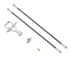 Image 1 for Lynx Heli Blade mCP X BL Ultra Tail Boom Support Set (Silver)