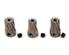 Image 1 for Lynx Heli Steel MOD 0.5 Slant Pinion Gear Set (9T, 10T, 11T)