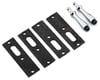 Image 1 for Lynx Heli Blade 300 X Ultra Main Frame Canopy Mount Set (Silver)