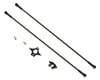 Image 1 for Lynx Heli T-REX 150 Ultra Main Frame Tail Boom Support (Black)