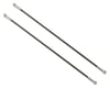 Image 1 for Lynx Heli 180CFX Tail Boom Support Rod (Silver) (2) (Stretch Length)