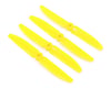 Image 1 for Lynx Heli 5x3 Racer Propeller Set (Yellow)