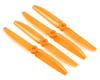 Image 1 for Lynx Heli 5x4 Racer Propeller Set (Orange)