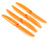 Image 1 for Lynx Heli 5x4.5 Racer Propeller Set (Orange)