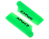 Image 1 for Lynx Heli 29mm Plastic Tail Blade Set (Neon Green) (Blade 130 X)