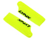 Image 1 for Lynx Heli 33mm Blade 130 X Plastic Tail Blade Set (Yellow)