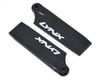 Image 1 for Lynx Heli 47mm Plastic Tail Blade Set (Black) (Blade 300 X)