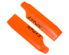 Image 1 for Lynx Heli 62mm Plastic Tail Blade Set (Orange)