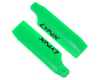 Image 1 for Lynx Heli 62mm Plastic Tail Blade Set (Green)