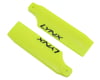 Image 1 for Lynx Heli 62mm Plastic Tail Blade Set (Yellow)