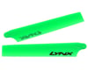 Image 1 for Lynx Heli 85mm Plastic Main Blade Set (Neon Green) (Blade Nano CP X)