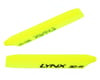Image 1 for Lynx Heli 85mm "Replica Edition" Plastic Main Blade Set (Yellow) (Nano CP X)