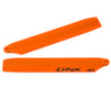 Image 1 for Lynx Heli 125mm Stretch Replica Plastic Main Blade (Orange) (mCP X BL)