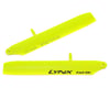 Image 1 for Lynx Heli 125mm Bullet Stretch Replica Plastic Main Blade (Yellow) (mCPX BL)