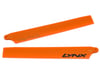Image 1 for Lynx Heli 135mm Plastic Main Blade Set (Neon Orange) (Blade 130 X)