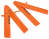 Image 1 for Lynx Heli 120mm "Bullet Pro Edition" Plastic Main Blade Set (Orange) (T-Rex 150)