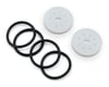 Image 1 for M2C 17mm Agama O-Ring "Thru" Shock Pistons (2) (8x1.2 Hole)