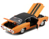 Image 4 for Maisto International 1/18 1971 Chevrolet Chevelle SS 454 Diecast Model (Orange)