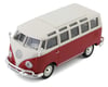 Image 1 for Maisto International 1/25 Volkswagen Van "Samba" Diecast Model (Red/White)