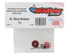 Image 2 for McAllister Racing Large Sprint Wing Buttons (Red) (2)