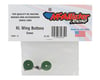 Image 2 for McAllister Racing Large Sprint Wing Buttons (Green) (2)