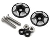 Image 1 for McAllister Racing Large Sprint Wing Buttons (Black) (2)