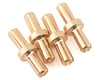 Image 1 for Maclan 5mm Gold Serial Bullet Connectors (4)