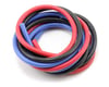 Image 1 for Muchmore 12awg Silver Wire Set (Red/Black/Blue) (180cm)