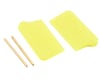 Image 1 for MSHeli Flybar Paddle Set (Yellow)