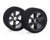 Image 1 for Matrix Tires 1/12 On-Road Foam Front Tires (37 Shore/Team Pink)