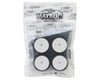 Image 3 for Matrix Tires 1/10 Pre-Mounted On-Road Touring Tires (White) (4) (Carpet) (28 Shore)