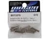 Image 2 for Mugen Seiki 3mm Titanium Button Head Screw (8) (14mm)