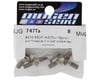 Image 2 for Mugen Seiki 4x10mm SJG Titanium Flat Head Screws (8)