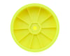 Image 2 for Mugen Seiki 2.2 Narrow Front Buggy Wheels (Yellow) (2) (12mm Hex)