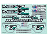 Image 1 for Mugen Seiki MBX7R ECO Decal Sheet